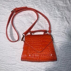 Croc-Embossed Crossbody Bag NWOT